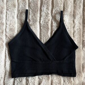 Brandy Melville Black Wrap Bralette